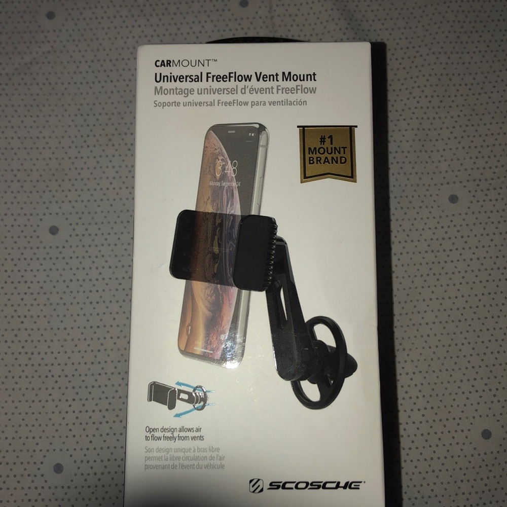Car vent mount